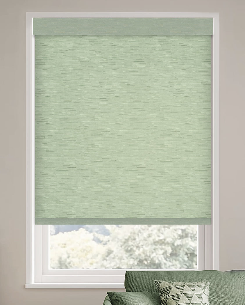 Bellis Lichen Light Filtering Roller Shades