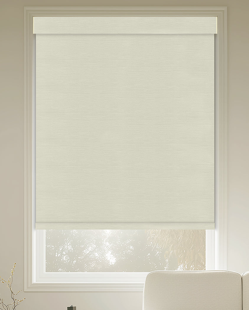 Bellis Cream Blackout Roller Shades