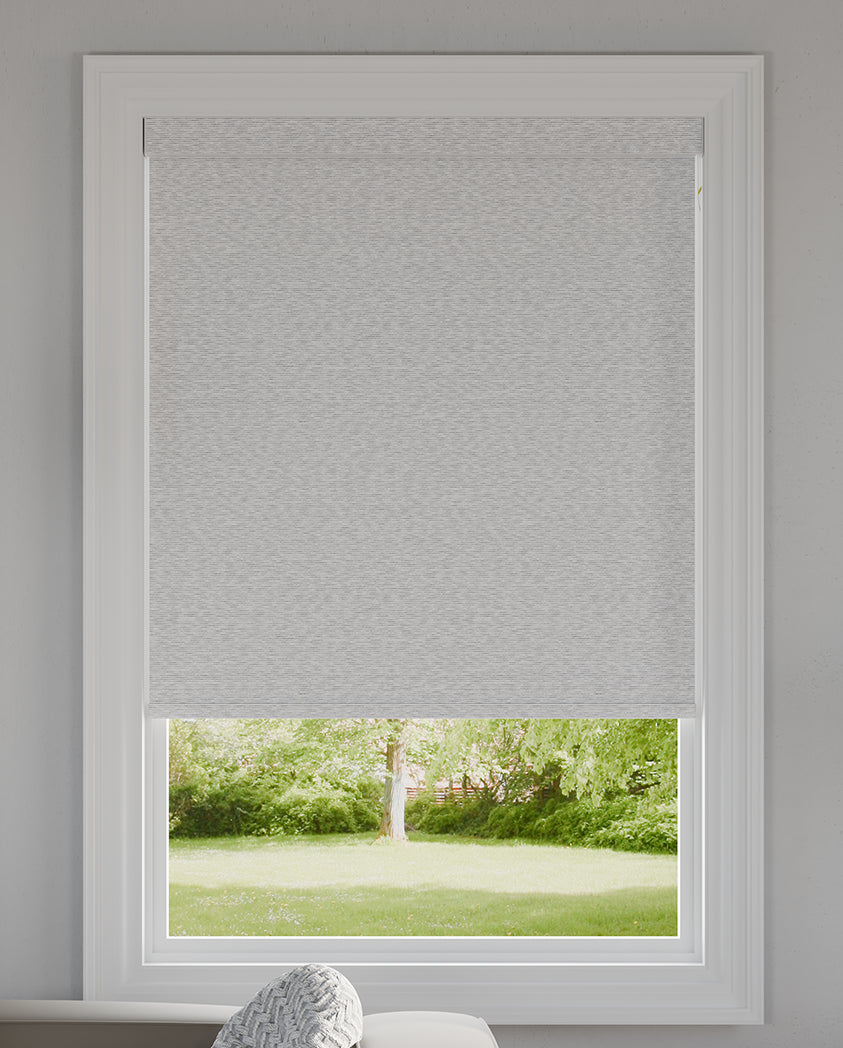 Ozon Peppercorn Blackout Roller Shades