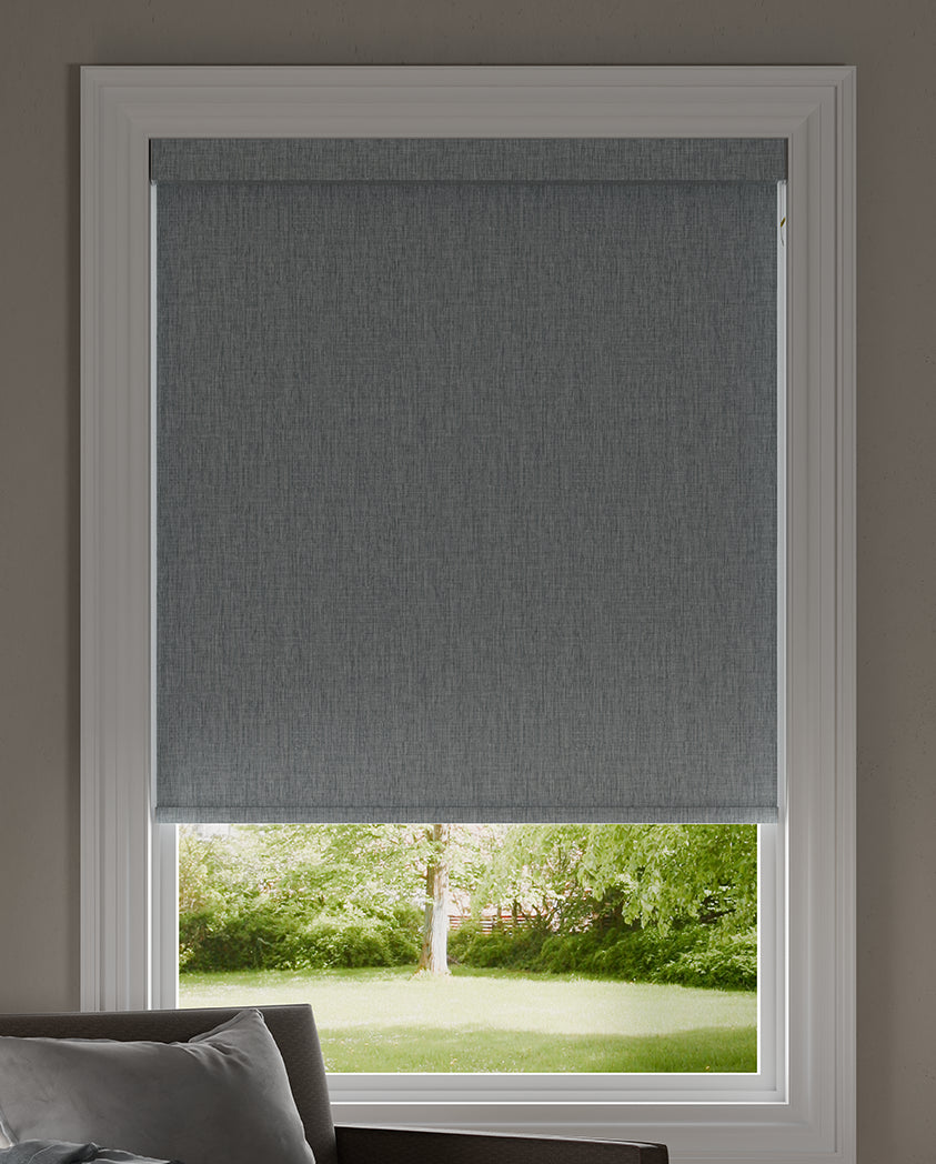 Jensen Navy Blackout Roller Shades