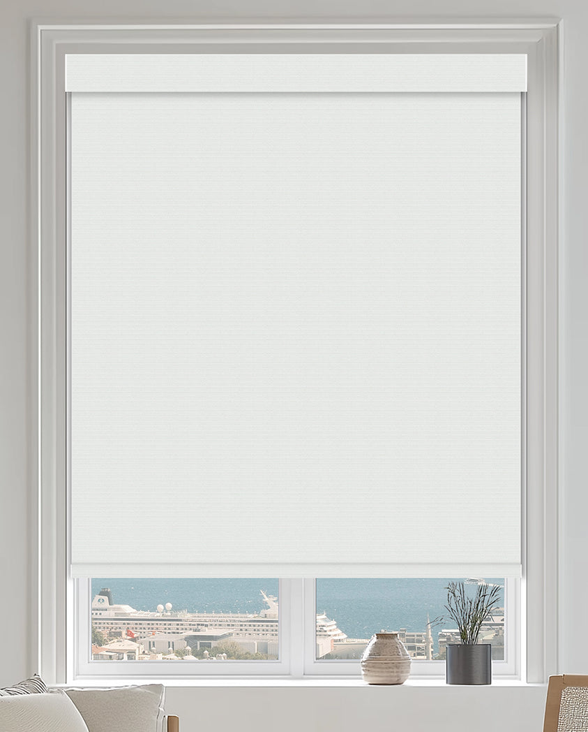 Cayo Snow Blackout Roller Shades