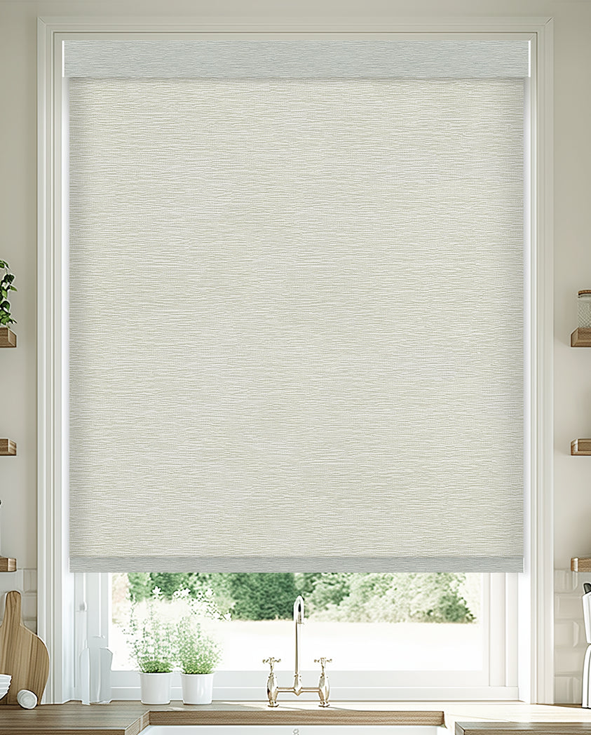 Capella Mineral Light Filtering Roller Shades