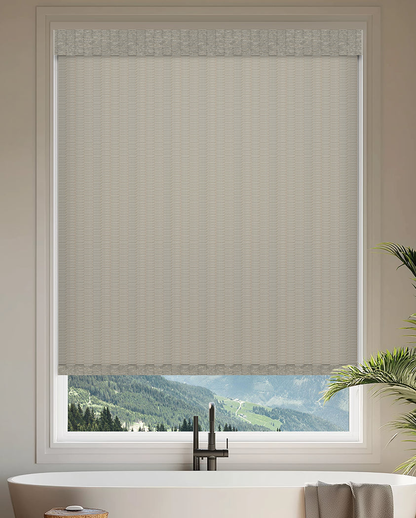 Cumulus Stone Light Filtering Roller Shades