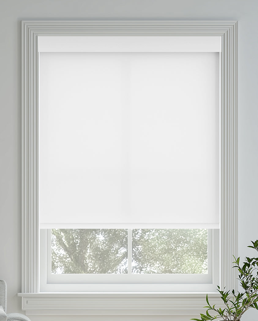 Tam Bright White Light Filtering Roller Shades