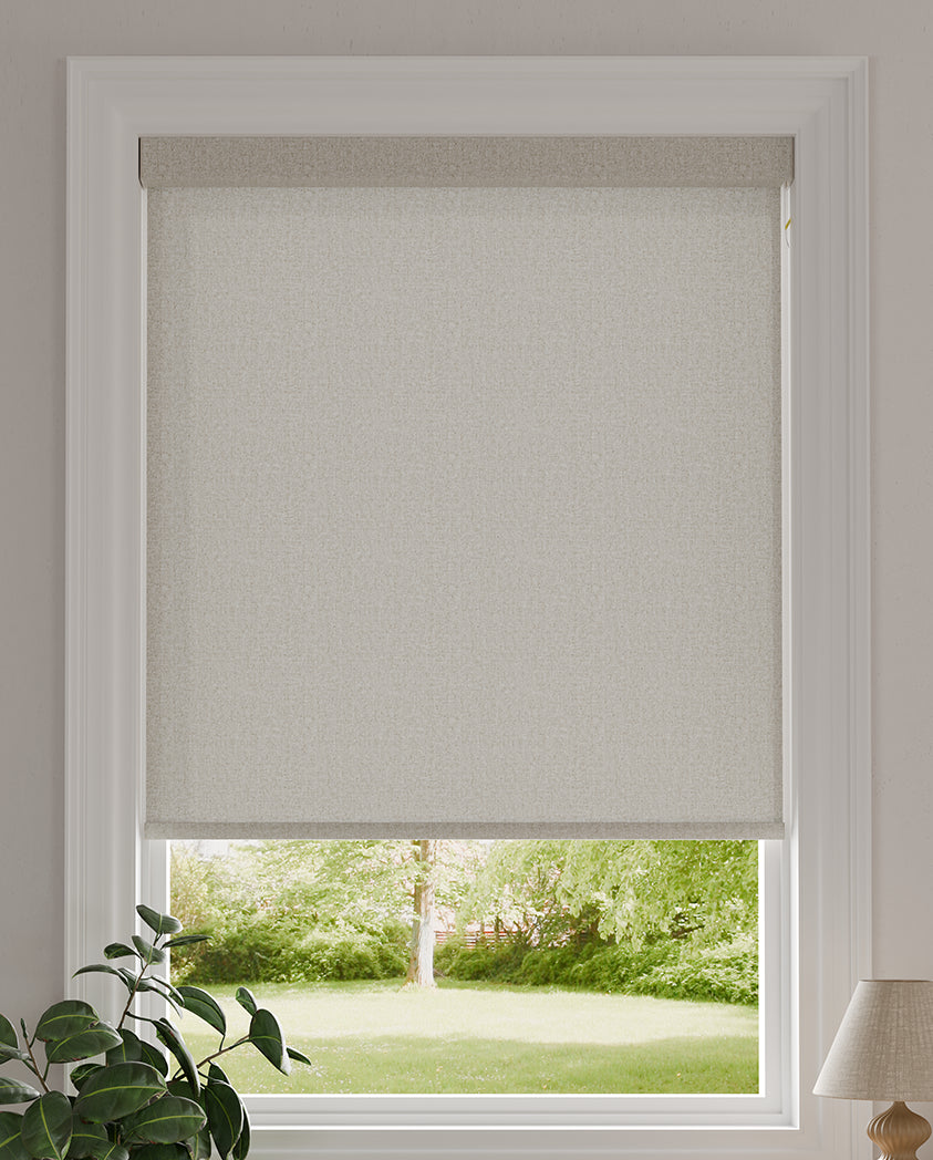 Mondoux Stone Light Filtering Roller Shades