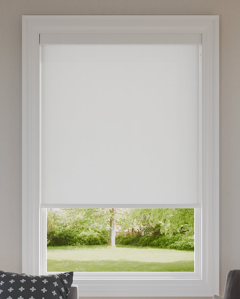 Mondoux Ice Light Filtering Roller Shades