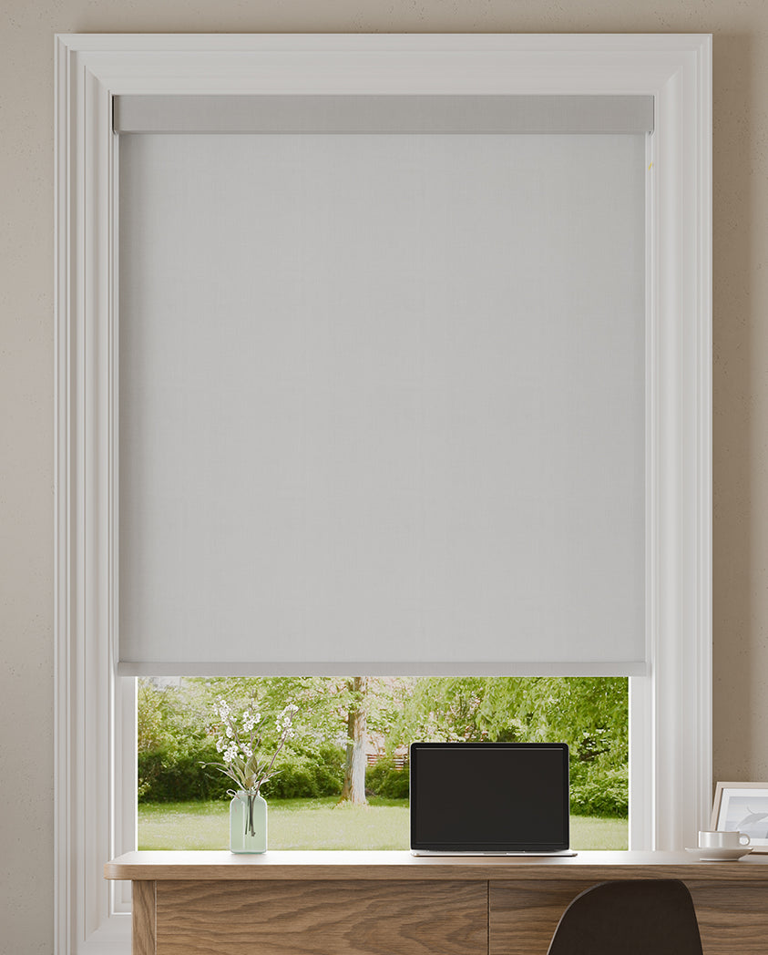 Jensen Granite Light Filtering Roller Shades