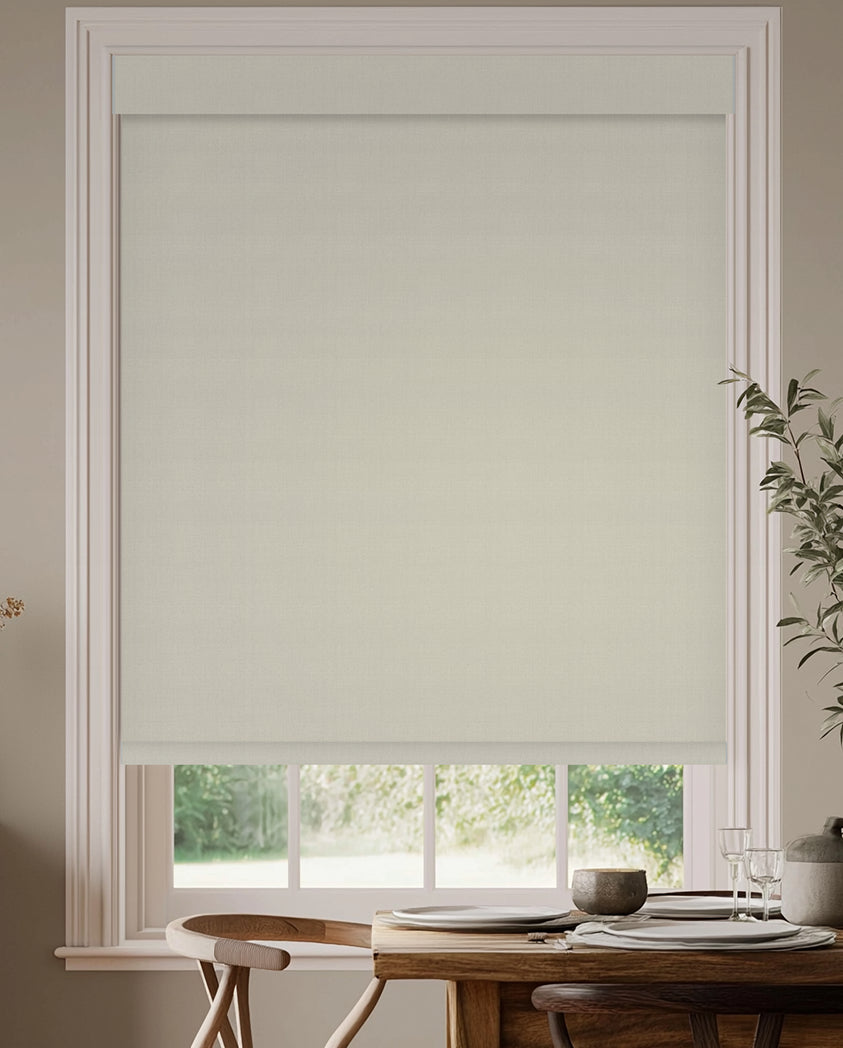 Greeley Silver Blackout Roller Shades