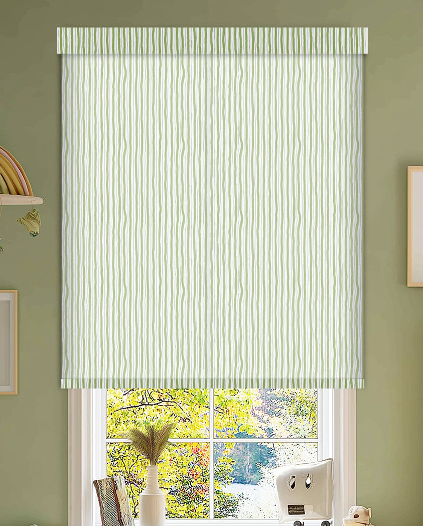 Luers Grass Light Filtering Roller Shades