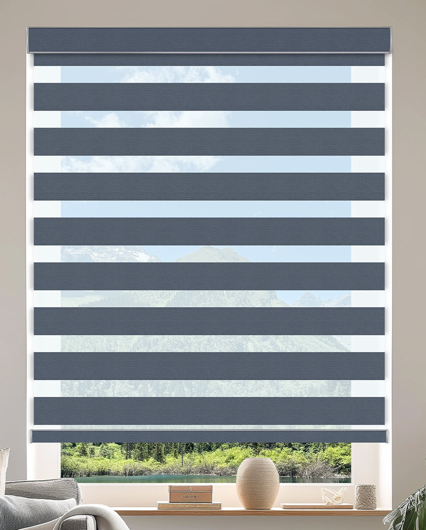 Murree Storm Blackout Zebra Shade