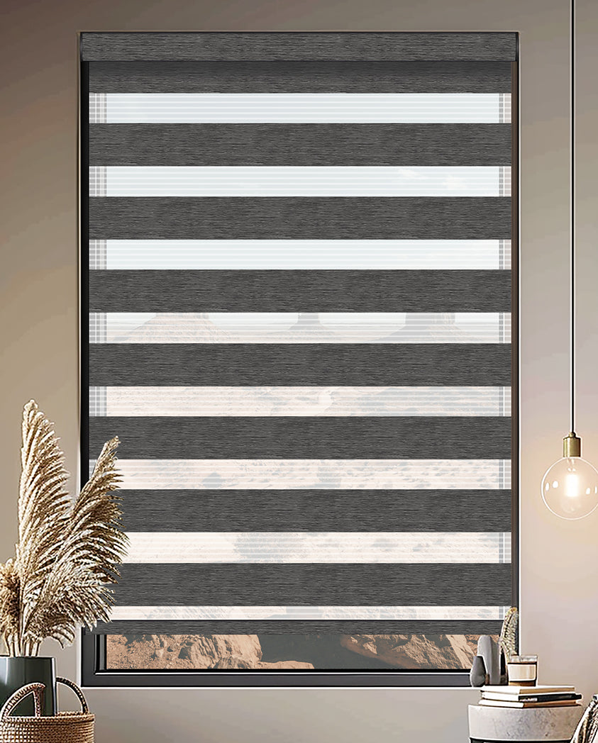 Noam Shadow Light Filtering Zebra Shade