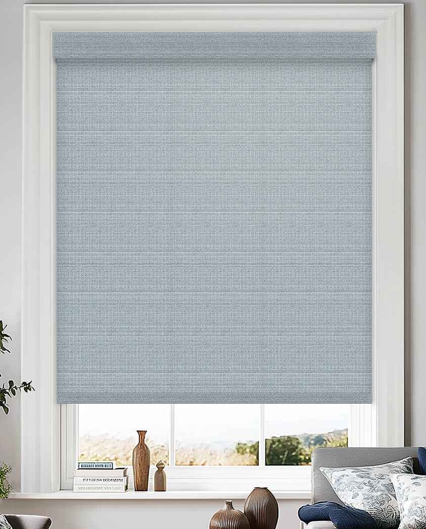 Quintana Waterfall Light Filtering Roller Shades