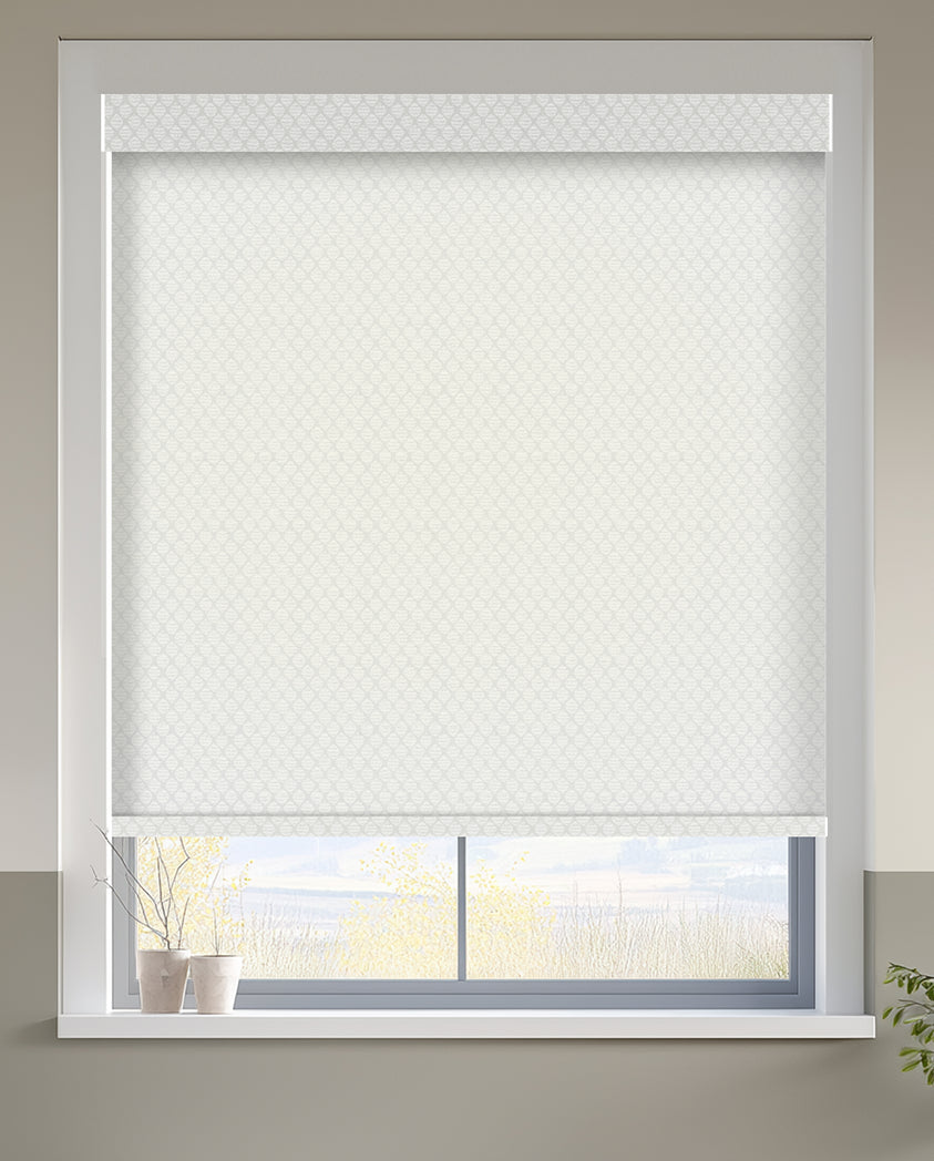 Sirocco Snow Light Filtering Roller Shades
