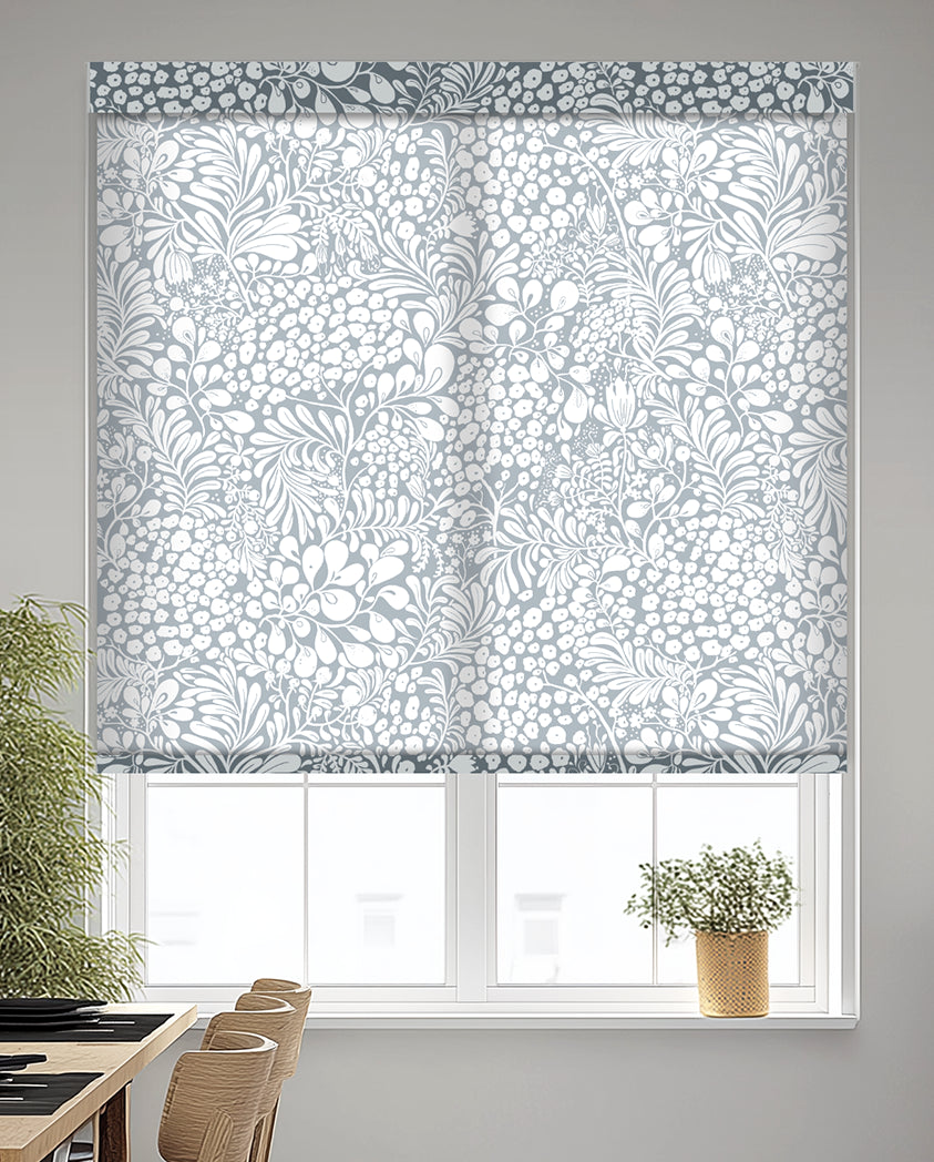 Summer Berry Storm Light Filtering Roller Shades