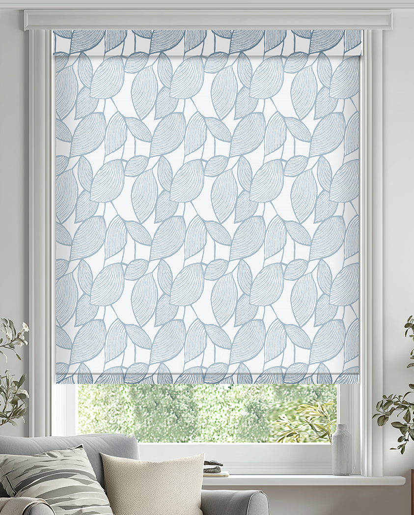 Weeping Leaf Blue Light Filtering Roller Shades