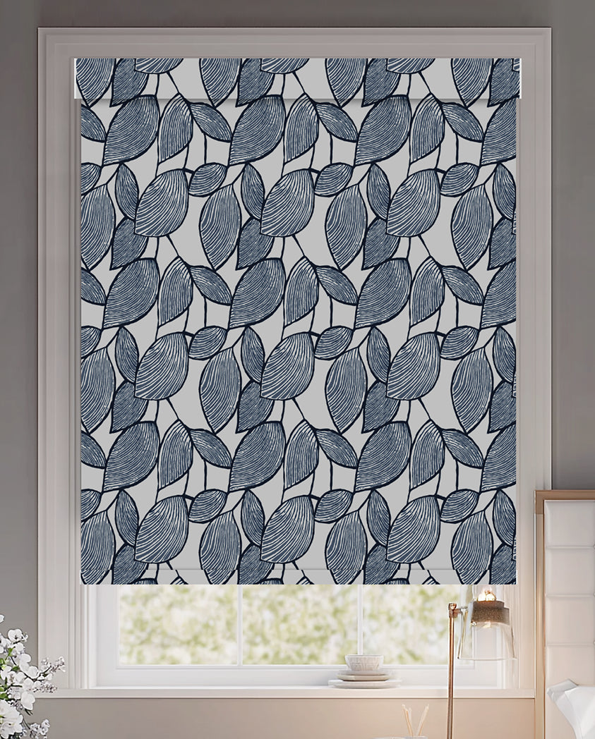 Weeping Leaf Ink Blackout Roller Shades