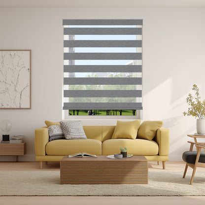 Aspen Harbor Light Filtering Zebra Shade