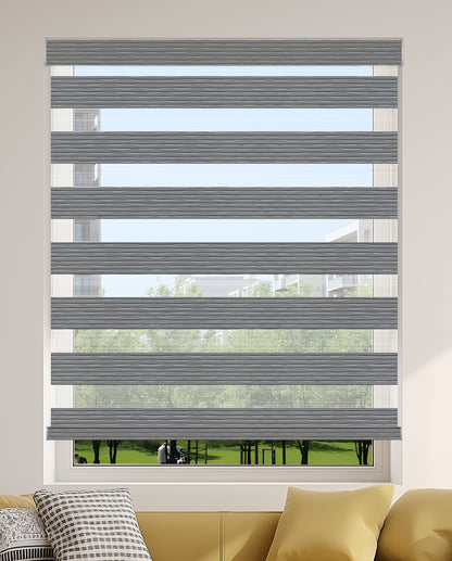 Aspen Harbor Light Filtering Zebra Shade