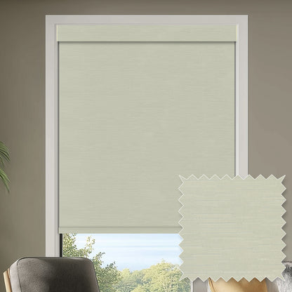 Bellis Slate Blackout Roller Shades