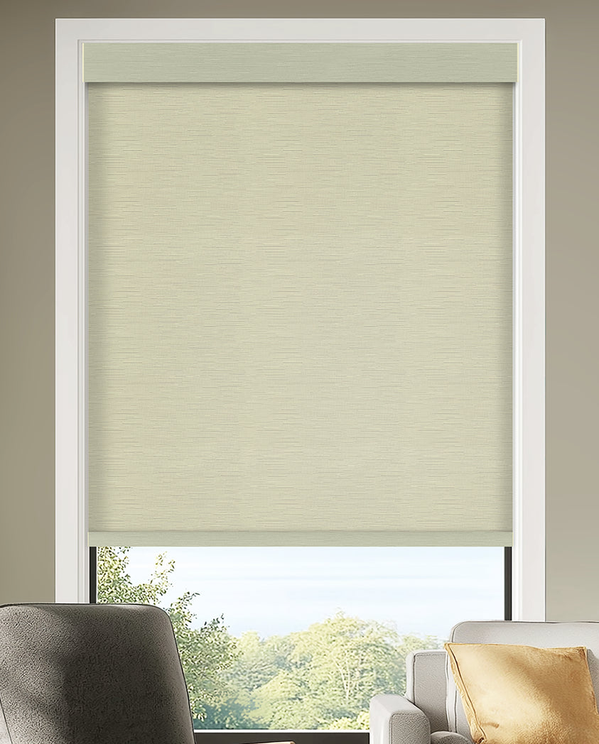 Bellis Slate Light filtering Roller Shades
