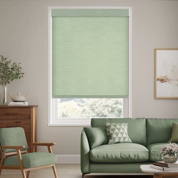 Bellis Lichen Light Filtering Roller Shades