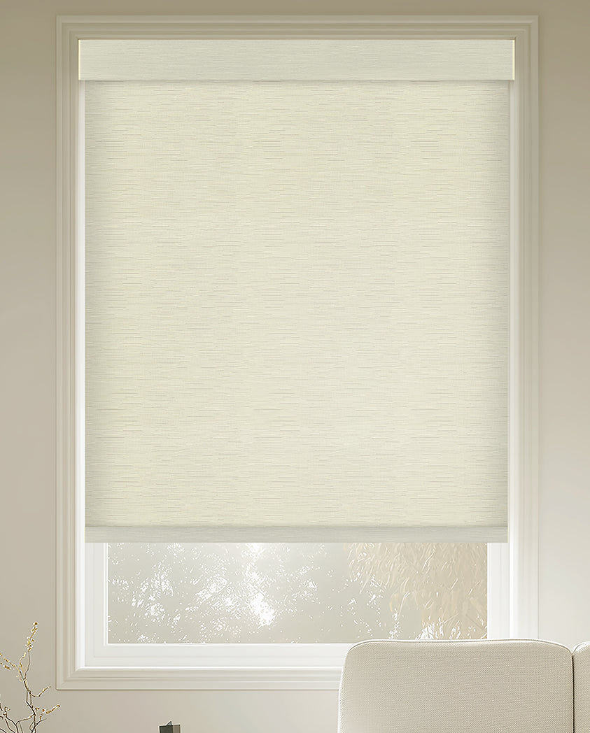 Bellis Cream Light filtering Roller Shades