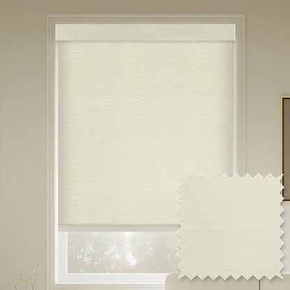 Bellis Cream Light filtering Roller Shades
