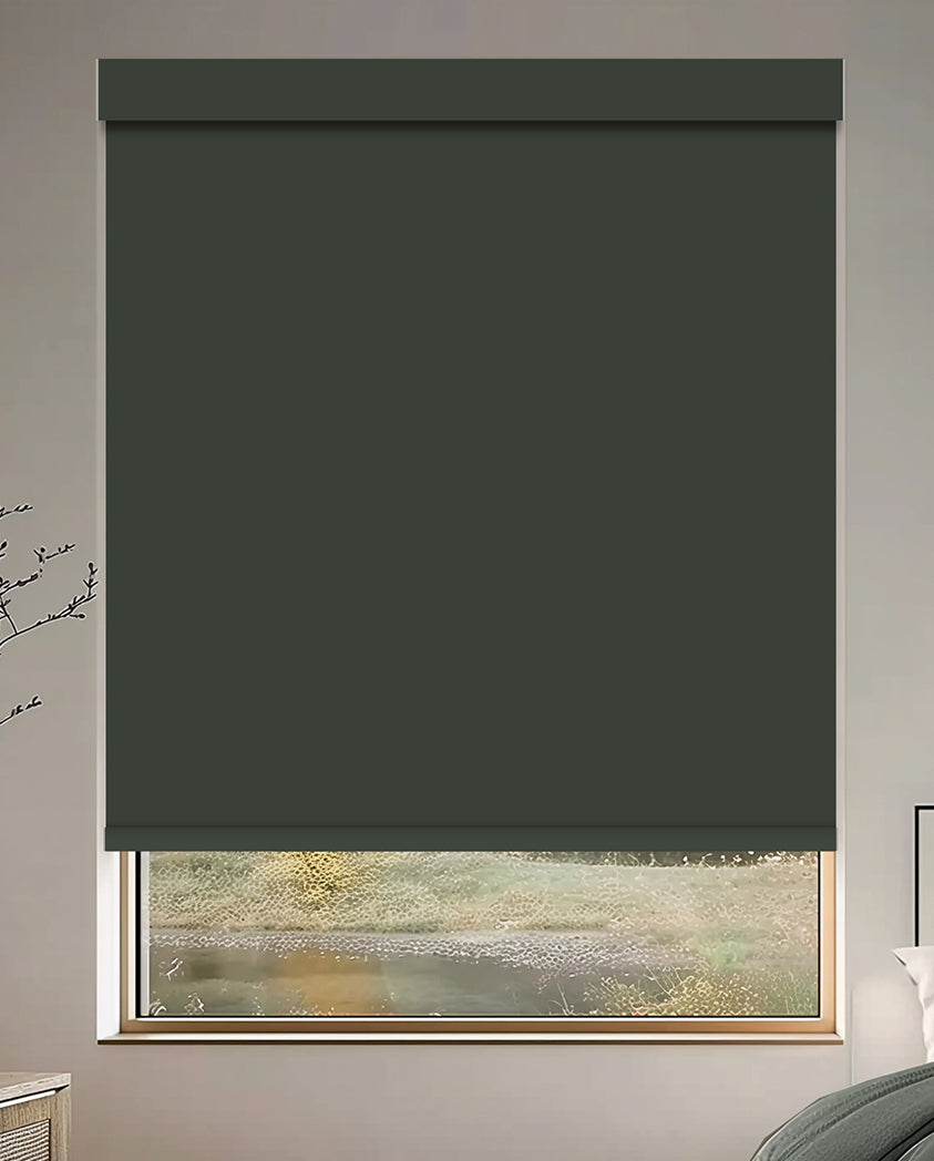 Tam Midnight Blackout Roller Shades