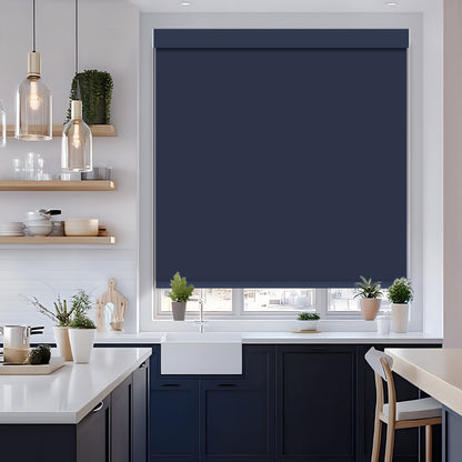 Tam Indigo Blackout Roller Shades