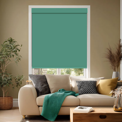 Tam Malachite Blackout Roller Shades