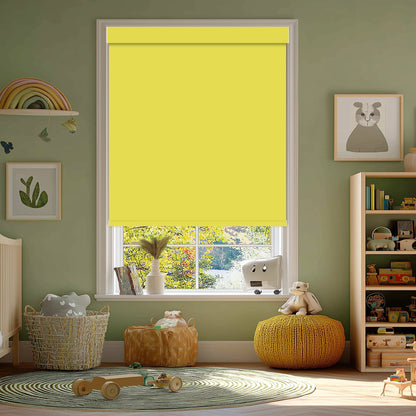 Tam Lemon Blackout Roller Shades