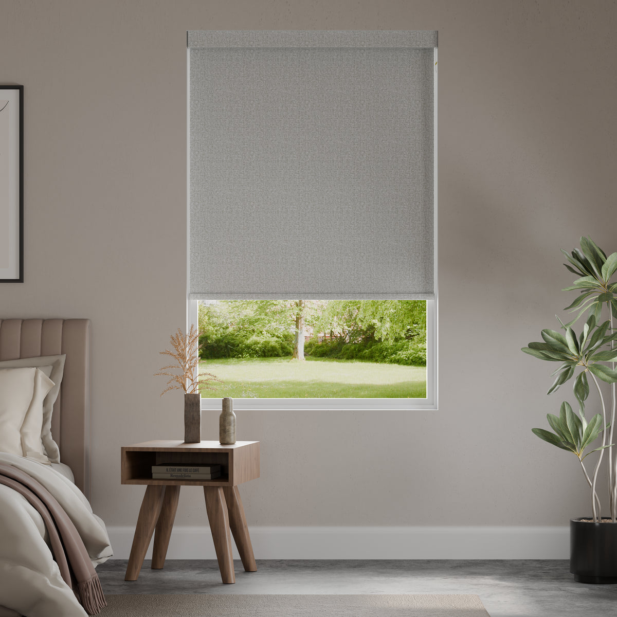 Mondoux Granite Blackout Roller Shades