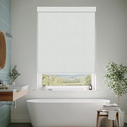 Capella Salt Blackout Roller Shades