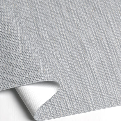 Euler Linen Ash Blackout Roller Shades