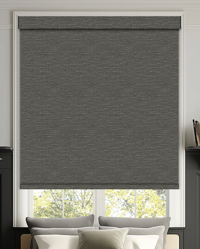 Euler Linen Shadow Blackout Roller Shades