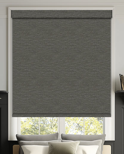 Euler Linen Shadow Blackout Roller Shades