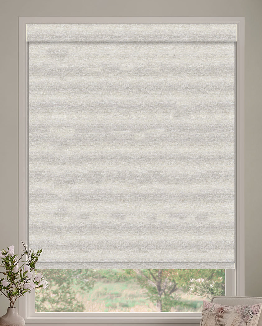 Cayo Wheat Blackout Roller Shades