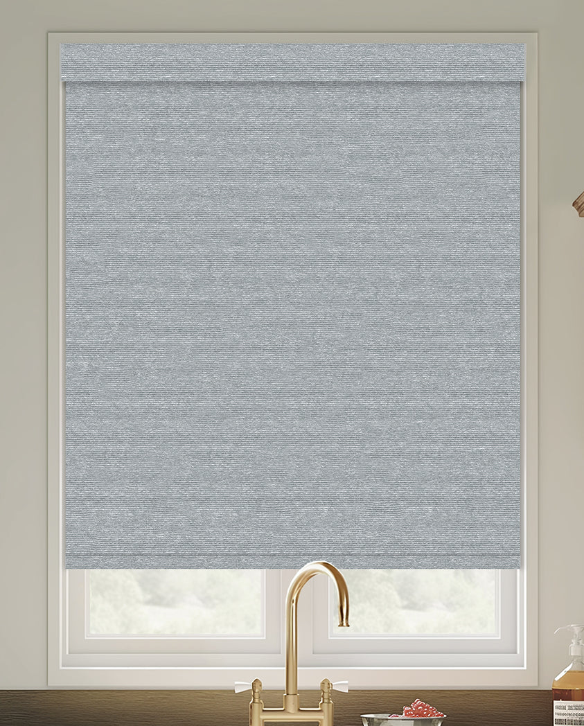 Cayo Steel Blackout Roller Shades