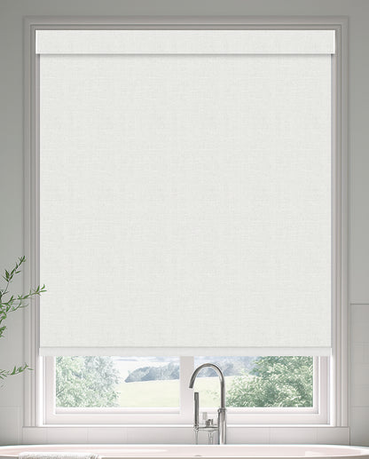 Gemma Frost Blackout Roller Shades