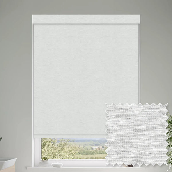 Capella Salt Blackout Roller Shades