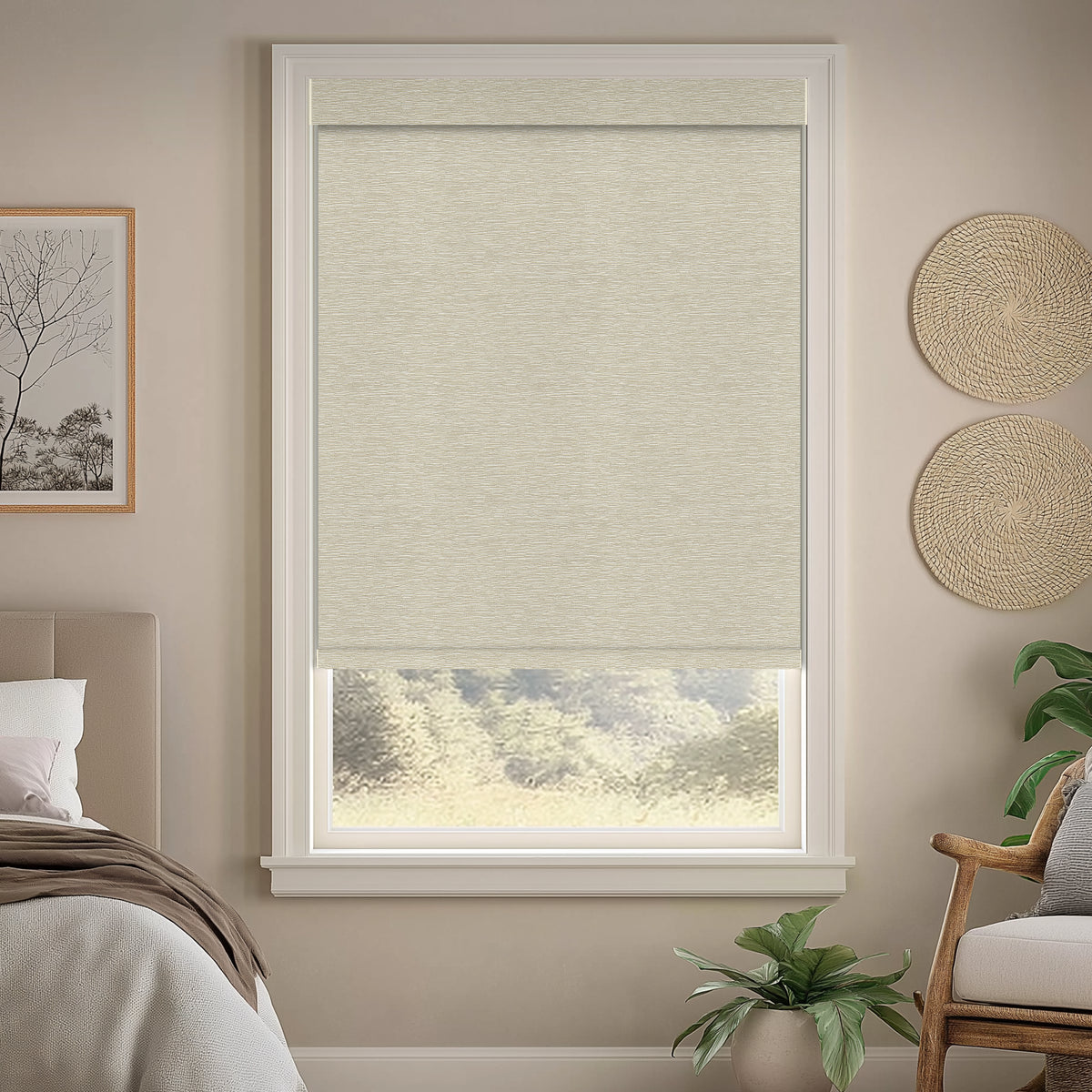 Capella Moonglow Blackout Roller Shades