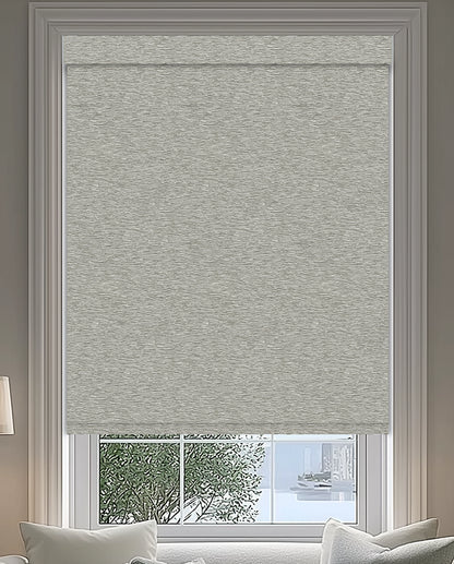 Capella Granite Blackout Roller Shades
