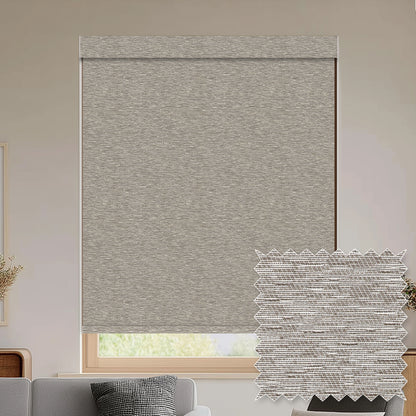 Capella Stone Blackout Roller Shades