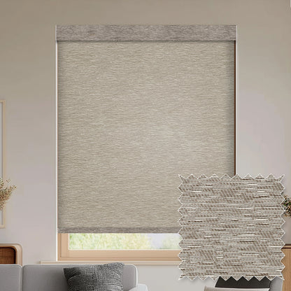 Capella Stone Light Filtering Roller Shades