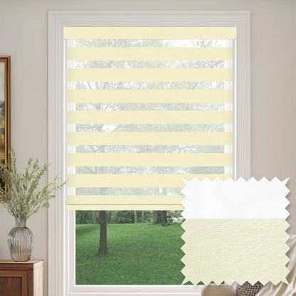 Callis Cream Light Filtering Zebra Shade