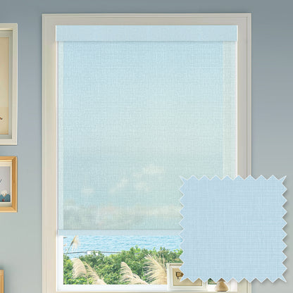 Conway Sky Sheer Roller Shades
