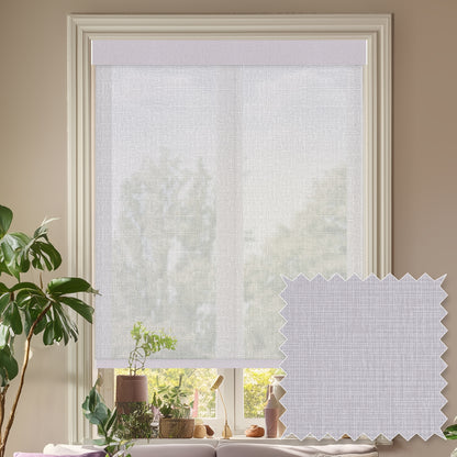 Conway Lavender Sheer Roller Shades