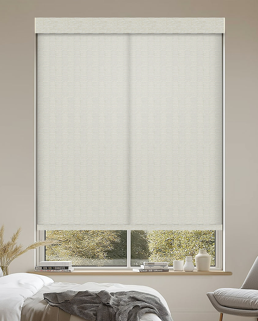 Cumulus Coconut Light Filtering Roller Shades