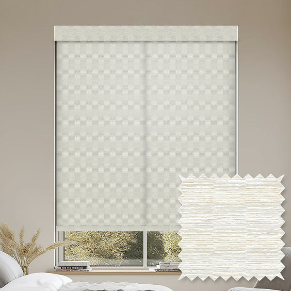 Cumulus Coconut Light Filtering Roller Shades