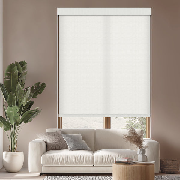 Cumulus Ice Light Filtering Roller Shades